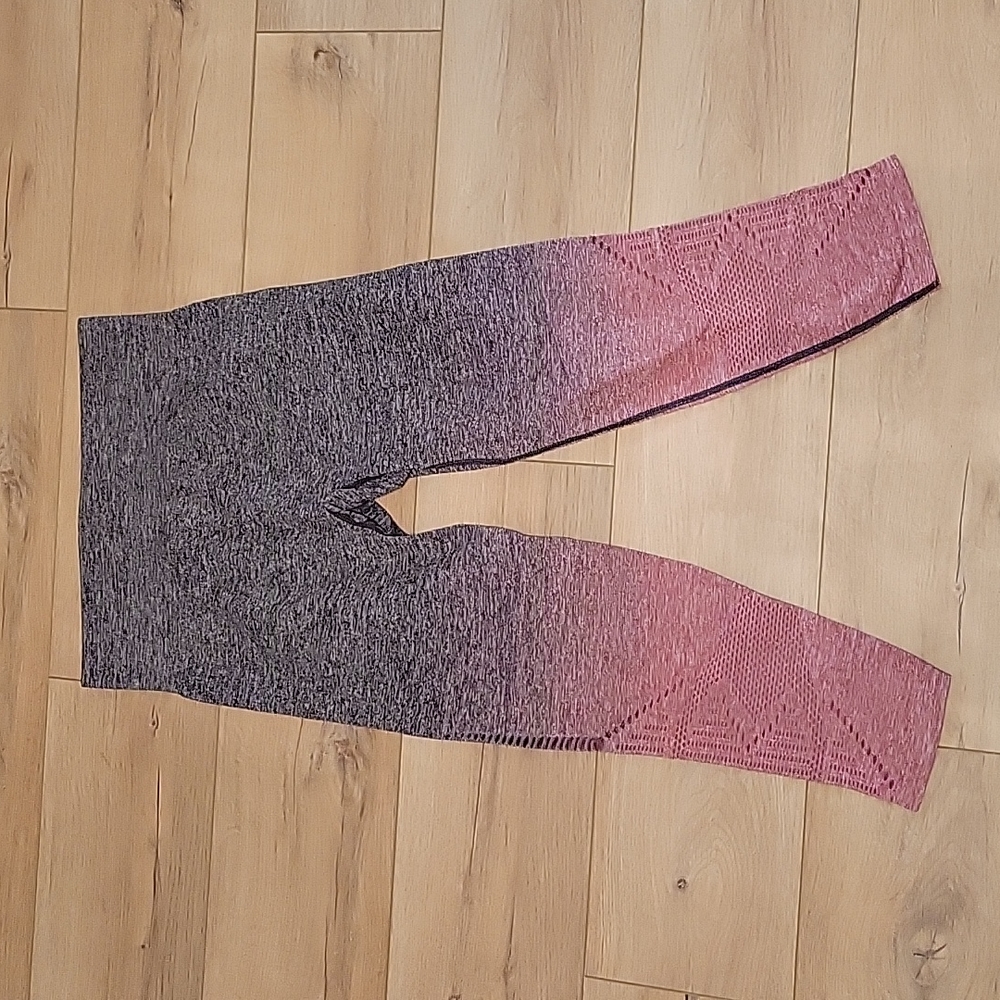 Pink ombre Capri legging